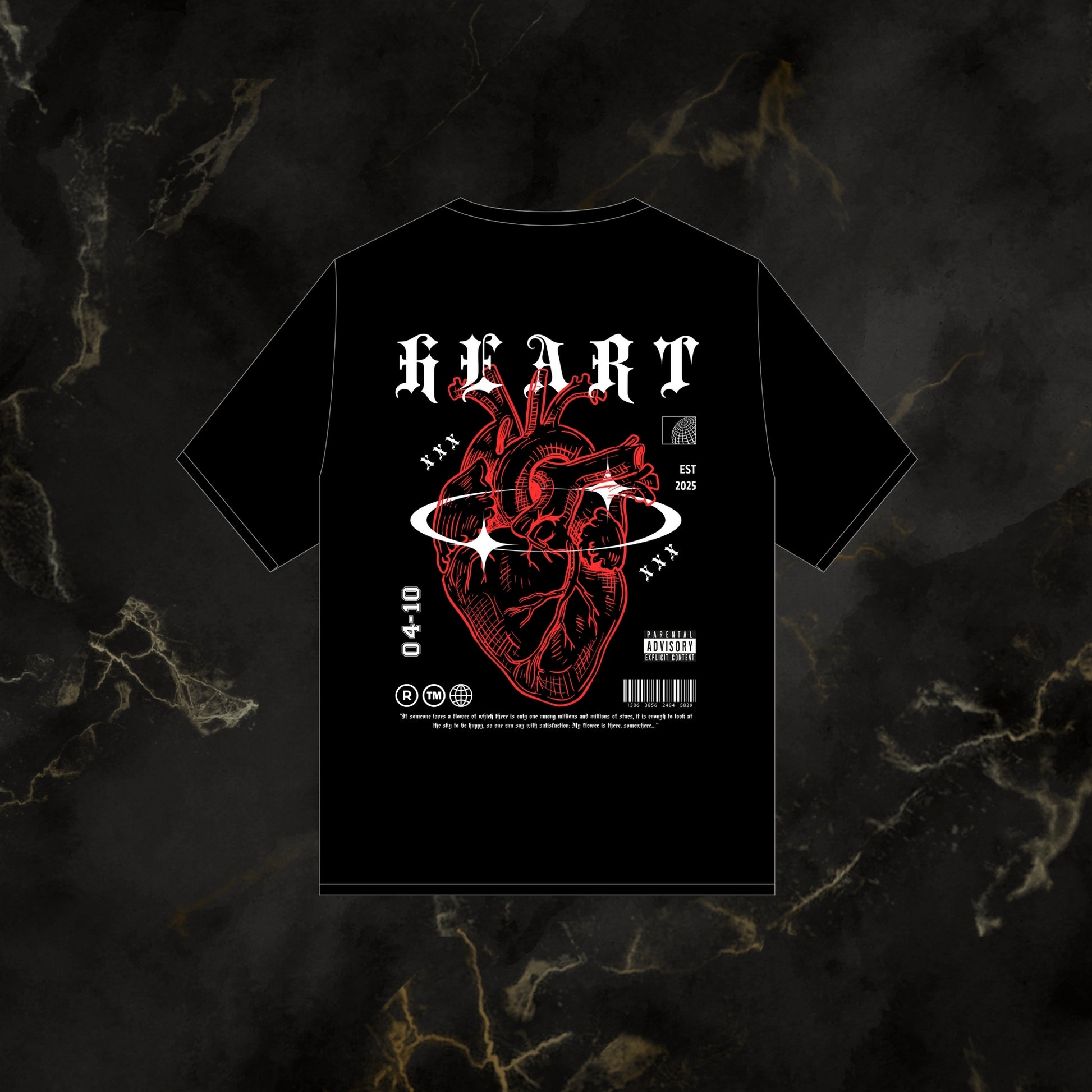 Camiseta Oversize Heart
