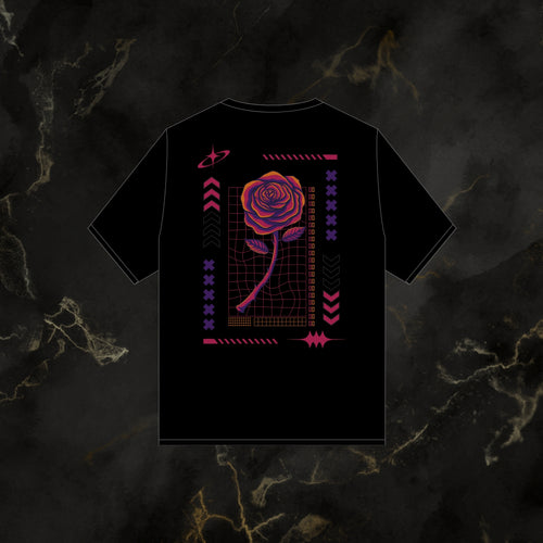 Camiseta Oversize Flor